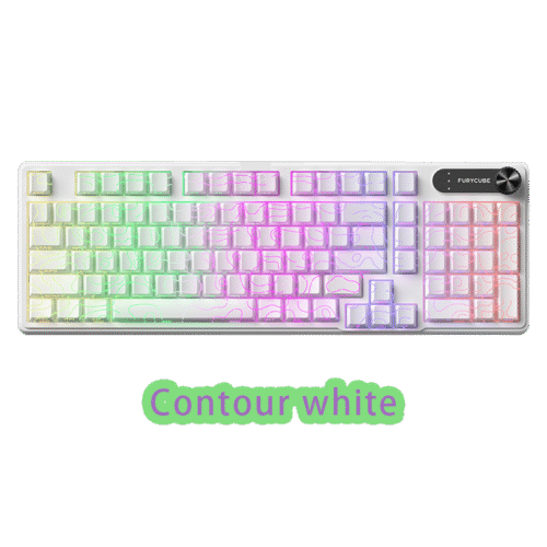 FURYCUBE [IP98] 98 Key Waterproof and Silent Keyboard